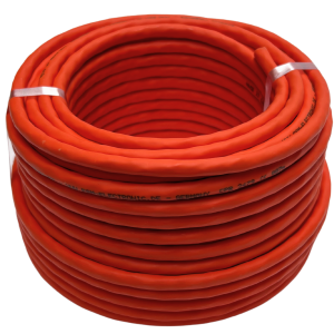 ESM CAT7 Netzwerkkabel Simplex 4X2X23AWG S/FTP LSZH 1200MHz Dca s2,d2,a2 Orange 50m Ring